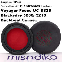 (100 ดีมาก) แผ่นรองหูฟัง Misodiko สำหรับ Plantronics Voyager Focus UC B825, Blackwire 5220 5210, Backbeat Sense ชุดหูฟัง