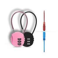 【CC】✟∈  1 Pcs Round Wire Rope Luggage Locks School Trolley Code Padlock Safety