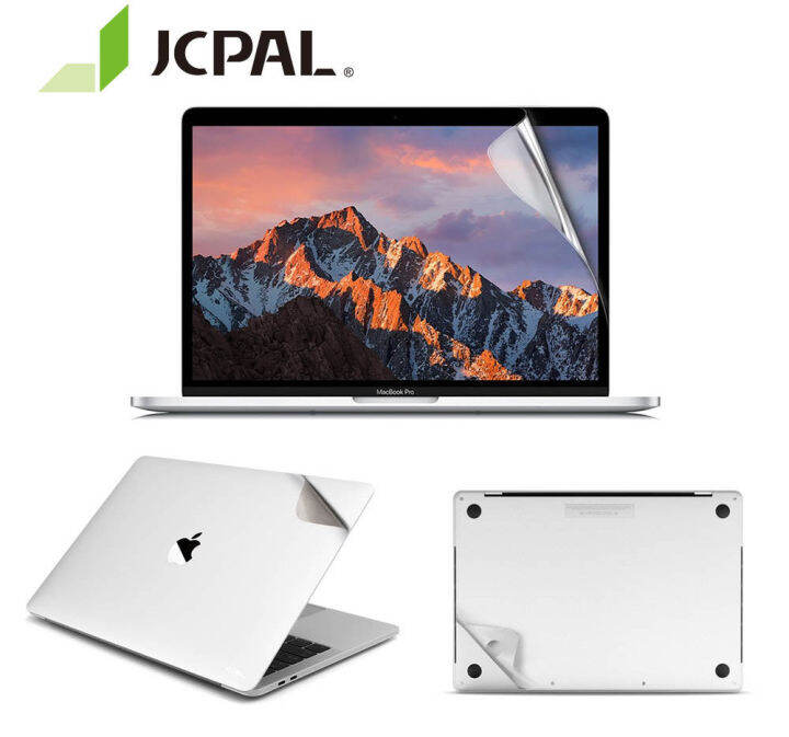 jcpal-ฟิล์มกันรอย-macbook-air-13-macguard-5-in-1-ฝาหลังจอ-ฟิมล์หน้าจอ-ที่รองมือ-trackpad-ฝาล่าง-สินค้าคุณภาพสูง