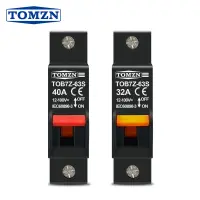 สุสานเบรกเกอร์แม่เหล็กแบบ32a Dc ชนิด Tob7z-63s 12V ถึง100V 40a แบบ