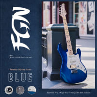 FGN BOS-M/TBS กีตาร์ไฟฟ้าทรง Strat (Transparent Blue) Made in Japan