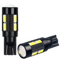 2ชิ้น168 194 W5W หลอดไฟ LED 5630 6/10SMD Canbus หลอดไฟไม่มีข้อผิดพลาดไฟจอดรถสีขาว Lampu Sein Samping