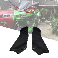 ✶☇◎ The New Side Wing Spoiler Fairing Rear View Mirror Fixed Wing For Kawasaki Ninja 250 300 400 650R ZX6R ZX10R ZX-14R Z800 250R