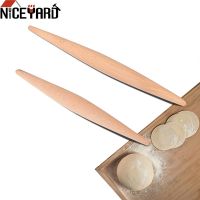 23 cm /28 cm Double Tip Rolling Pin Wood Fondant Cake Dough Roller Non-Stick Cooking Tool Gadgets Pasta Dumpling Skin Maker Bread  Cake Cookie Accesso