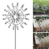 Unique Magical Metal Windmill Outdoor Wind Spinners Wind Catchers Yard Patio Lawn Garden Decoration In Stock Garden Supplies