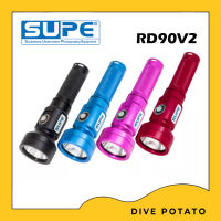 ไฟฉายดำน้ำ Scubalamp RD90v2 Diving Torch for scuba diving