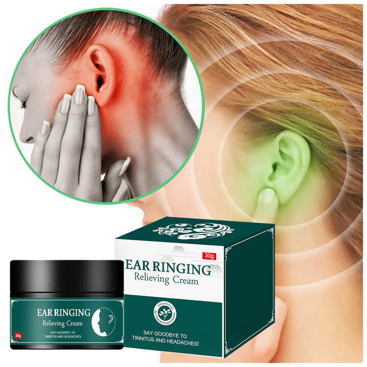Relieving Ringing Tinnitus 30g Cream Ear Soothing Care Ear Nose Sucker