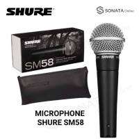 ไมโครโฟน SHURE SM-58 เป็นรุ่นตำนานของ SHURE เป็นที่ทั่วโลกรู้จักดี และนิยมใช้อย่างแพร่หลาย ด้วยน้ำเสียงอันหนักแน่นชัดเจน