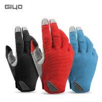 hotx【DT】 Breathable Cycling Gloves Wear-resistant Lycra Fabric Mittens Bicicleta Road