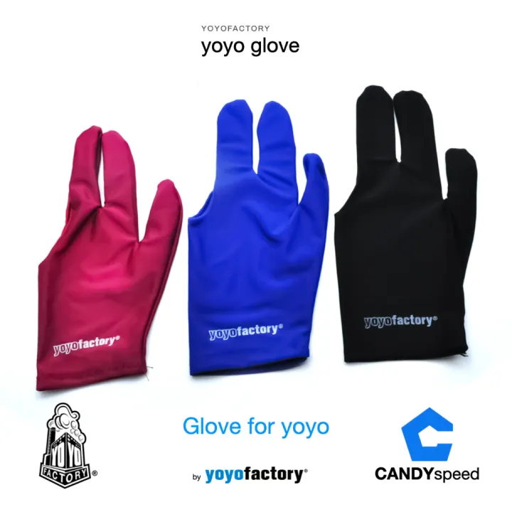 yoyo โยโย่ yoyofactory Glove for yoyo ถุงมือเล่นโยโย่ | by CANDYspeed
