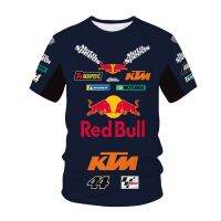 2022 KTM t-shirt  Summer Casual Round Collar Large size S-5XL Automobile club Mens Sport RED BULL T-shirt Motorcycle Team Cycling short-sleeved Sports coat ETK5D2103119