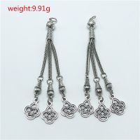 【YF】✷✐✘  2pcs Turkish national emblem starmoon rosary pendant tassel for making prayer bracelet necklace accessories