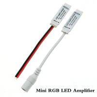 ▫ 12V led amplifier Mini RGB Amplifier For 5050 3528 RGB LED strip light signal amplifier 3x4A 144W led strip accessory DC Wire