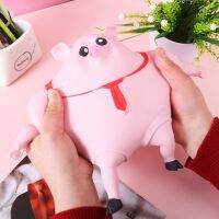 【LZ】♣  New Fidget Toys Mini Squishy Toys Funny Pig Pinch Toy Stress Ball Toy Kawaii Pink Pig Stress Relief Squeeze Toy Animal ModelCute