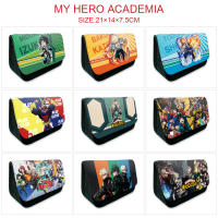 My Hero Academia กล่องดินสอการ์ตูนพิมพ์ภาพเคลื่อนไหวอุปกรณ์ต่อพ่วงกล่องดินสอนักเรียนกล่องดินสอความจุขนาดใหญ่0000