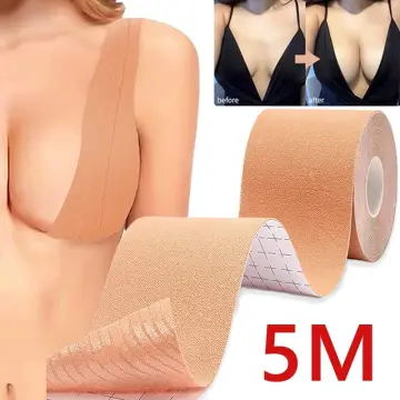 Boob Tape Bras for Women Adhesive Invisible Bra Nipple Pasties Covers  Breast Strapless Pad Sticky Bralette Intimates Accessories
