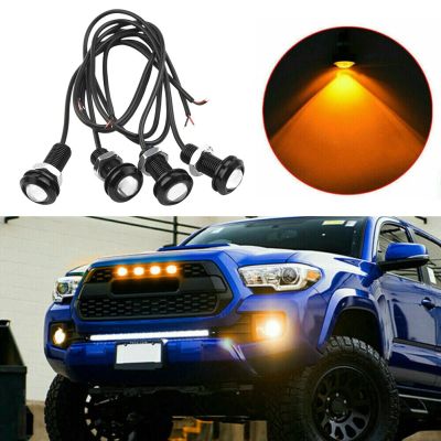 กระจังหน้าชุดไฟ Led อำพัน4ชิ้นสำหรับ Ford SUV,กระจังหน้าสไตล์ Raptor กันน้ำอเนกประสงค์