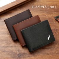 【CW】卍  Men Inserts Wallets Picture Coin Purses Business Money Credit ID Cards Holders Protection Capacity