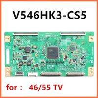 บอร์ด V546HK3-CS5 T-Con สำหรับซ่อมแซมทีวี46/55นิ้วสายเชื่อมต่อหน้าจอคู่✨