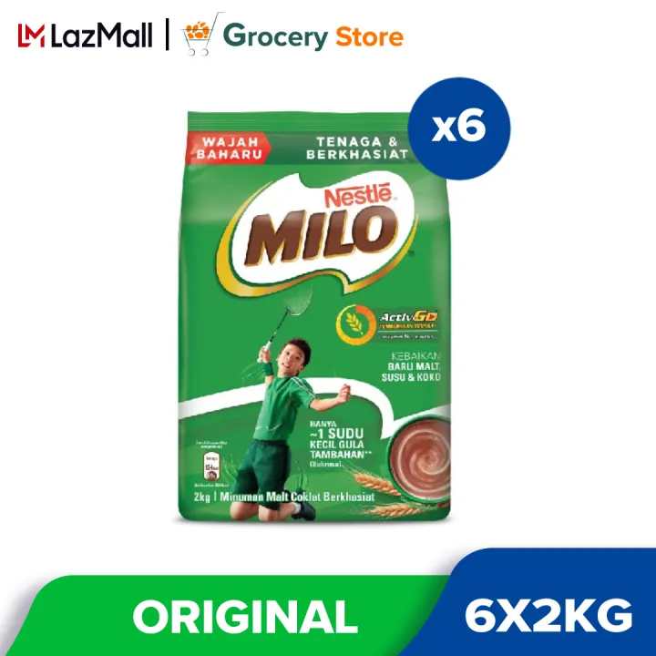 [CARTON] Milo 2kg Carton (6packs)