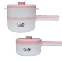 CEFLAR หม้ออเนกประสงค์ รุ่น CSH-18 สีขาว-ชมพู จุ 2 ลิตร