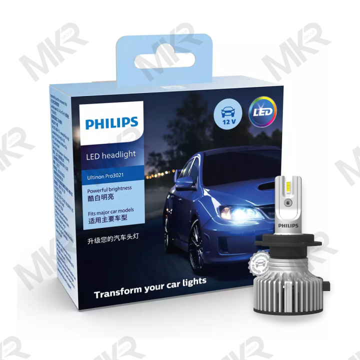 philips-หลอดไฟหน้ารถยนต์-ultinon-pro3021-6000k-รุ่นใหม่ปี-2022-2หลอด