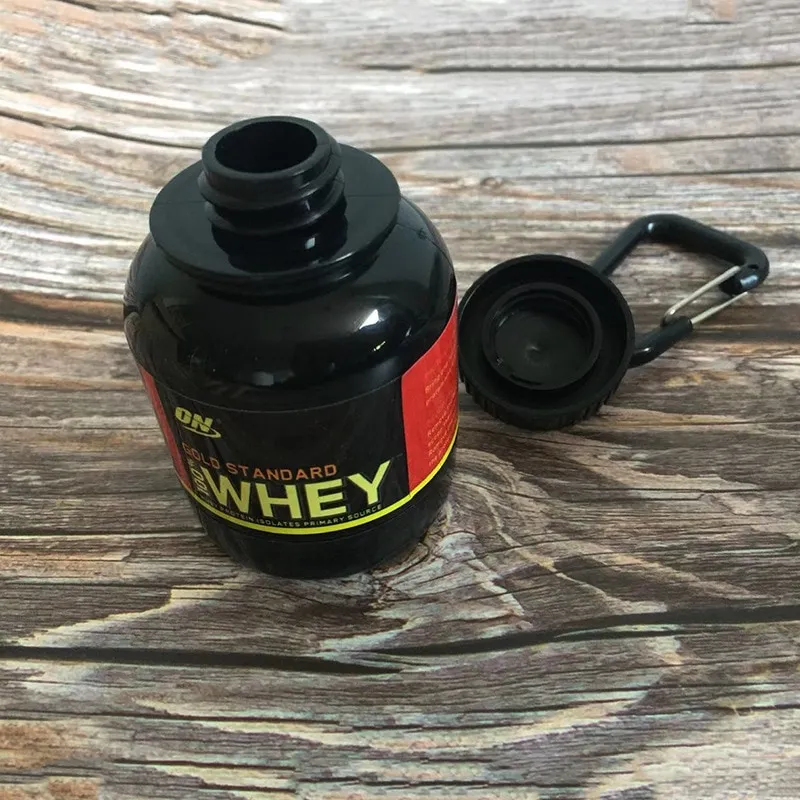 100ML Mini Portable Protein Container Powder Bottle With Whey