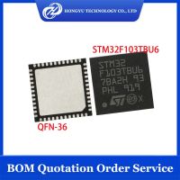 1 - 10 Buah Stok Baru Kontroler Mikro STM32F103 STM32 STM 32F103TBU6 IC MCU 32BIT 128KB FLSH QFN-36