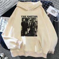 The Smiths Hoodies ผู้หญิง,อะนิเมะสไตล์เกาหลีขนแกะฮู้ด2023กอธิคผู้หญิง