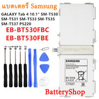 แบตเตอรี่ แท้ Samsung Galaxy Tab 4 10.1 battery SM-T530 T531 EB-BT530FBU EB-BT530FBC T535 T537 T533 T535 6800mAh ประกัน 3 เดือน