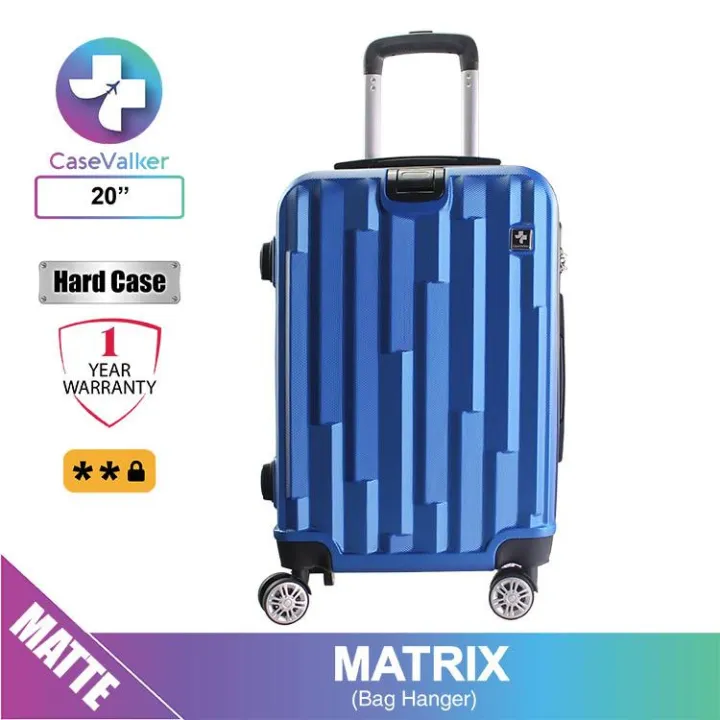 Case Valker Matrix Hard Case ABS 20 Inch Hand Carry Luggage Bag with