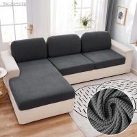 ❃✷ Jacquard Sofa Cushion Cover Solid Color Furniture Couch Covers for Living Room Home Spandex Stretch Washable Removable Protector