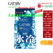 Gatsby Ice Deodorant Body Paper Ice