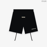 Mens Essentials Flocking Letter 1:1 Cotton Shorts Fashion High Street Hip hop Style Outdoor Leisure Running Women Sweatpants