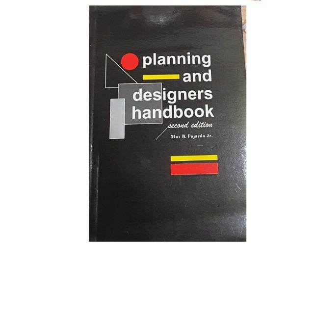 Planning and Design Handbook second edition by Max Fajardo Lazada PH