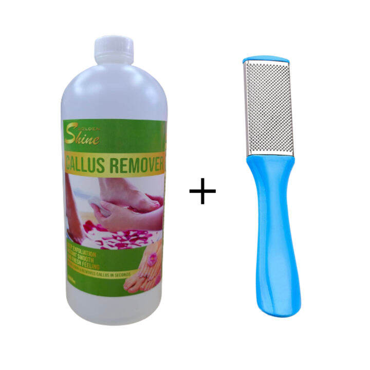CALLUS REMOVER 1000ML WITH FOOTFILE STAINLESS RASP Lazada PH