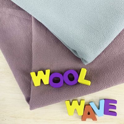 ผ้าวูลเวฟ wool wave fabric หน้า 68 นิ้ว