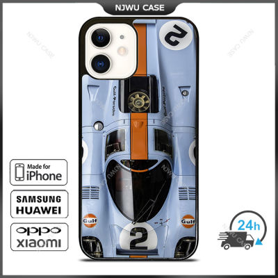 Gulf 917 Chassis Phone Case for iPhone 14 Pro Max / iPhone 13 Pro Max / iPhone 12 Pro Max / XS Max / Samsung Galaxy Note 10 Plus / S22 Ultra / S21 Plus Anti-fall Protective Case Cover