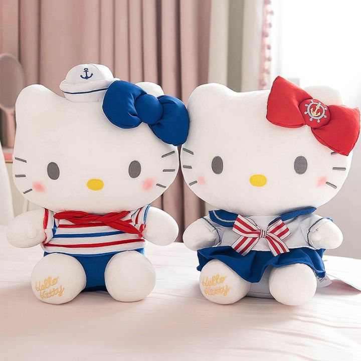 sanrio-ชุดน่ารัก-hello-kitty-ของเล่นสัตว์สตัฟฟ์ไฮเอนด์และคุณภาพสูงตุ๊กตานุ่มน่ารัก-plushier