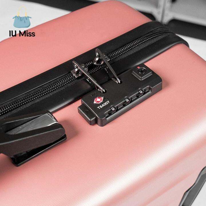 IU MISS Fixed Code Lock Elegant Travel Password Locks For Trunk Storage Box Lock Metal Code Lock