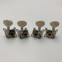 4 Pieces Tuning Peg Tuners Machine Heads for Ukulele Hawaii Guitar Accessory 2R2L