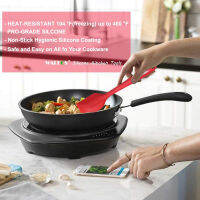 Walfos อาหารเกรด Non Stick เนยทำอาหารไม้พายซิลิโคนชุดทนความร้อนครัวซิลิโคนมีดโกน spatulas และมินิ spatulas