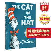 The cat in the hat Dr. suss childrens picture book hardcover hongshuge original