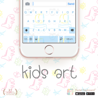 kids art Keyboard Theme⎮(E-Voucher) for Pastel Keyboard App