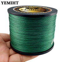 YEMIHT 8 Strands Braided Fishing Line 1000M 18-96LB Multifilament Fishing Wire for Sea Carp Fishing