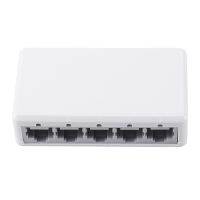 【Chat-support】 【The-Best】 Ethernet Internet Splitter Hub สวิตช์เครือข่ายคอมพิวเตอร์5พอร์ต10/100Mbps