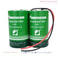 2023 (Gratis Ongkir) □ SUNMOON Sun Moon ER34615-2ตัดขนาน3.6V เครื่องวัดการไหลมิเตอร์น้ำชุดแบตเตอรี่กับปลั๊กชนิด1 D