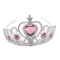 Princess Crown มงกุฎเด็ก Headdress น่ารัก Hairband Headdress สำหรับสาวเด็กเครื่องประดับที่คาดผม PARTY เครื่องประดับผม