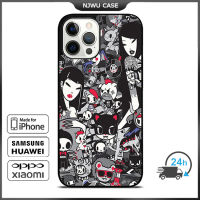 Tokidoki Phone Case for iPhone 14 Pro Max / iPhone 13 Pro Max / iPhone 12 Pro Max / XS Max / Samsung Galaxy Note 10 Plus / S22 Ultra / S21 Plus Anti-fall Protective Case Cover