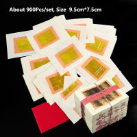 [Auto Stuffs] 900pcs GOLD Ingot เพื่อเขียนกระดาษจีน Joss Paper sacrifice articles Memorial